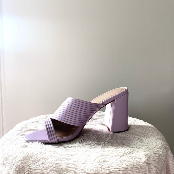 CHARLES BY CHARLES DAVID lilac sandal heels NEW - Picture 2 of 9